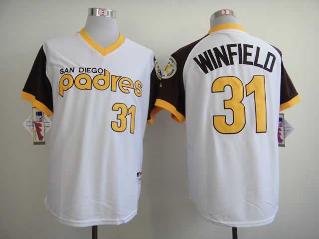 San Diego Padres #31 Dave Winfield White 1978 Mitchell And Ness Throwback Stitched MLB Jersey Sanguo,We sell and wholesale San Diego Padres #31 Dave Winfield White 1978 Mitchell And Ness Throwback Stitched MLB Jersey Sanguo on line form chian!